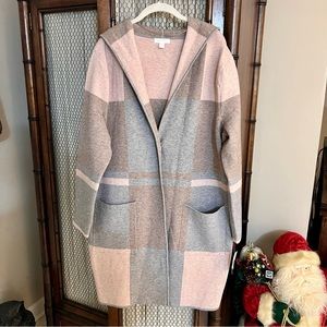Charter Club Hooded Long Jacket